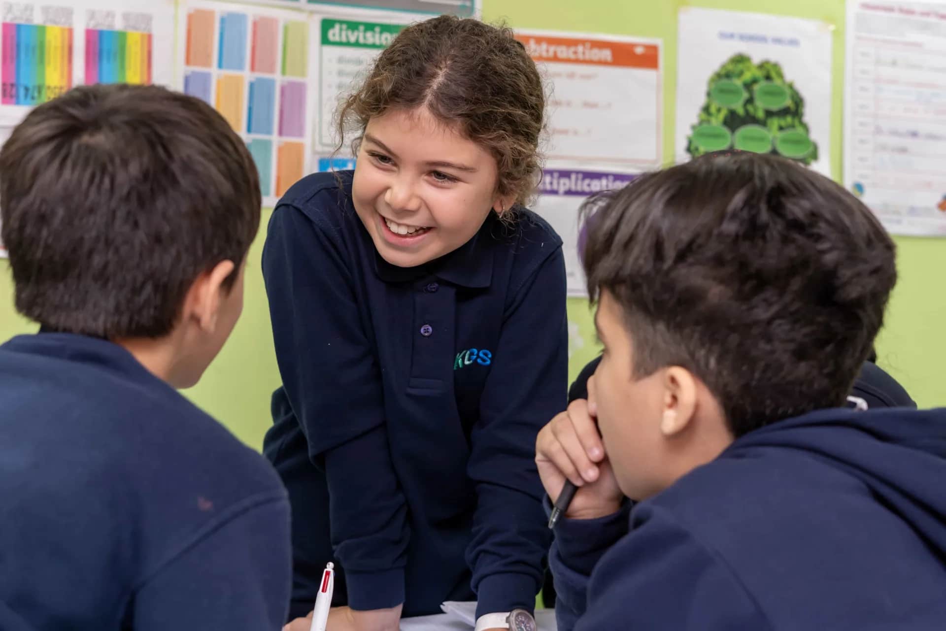 Khalil Gibran School Morocco — moment
