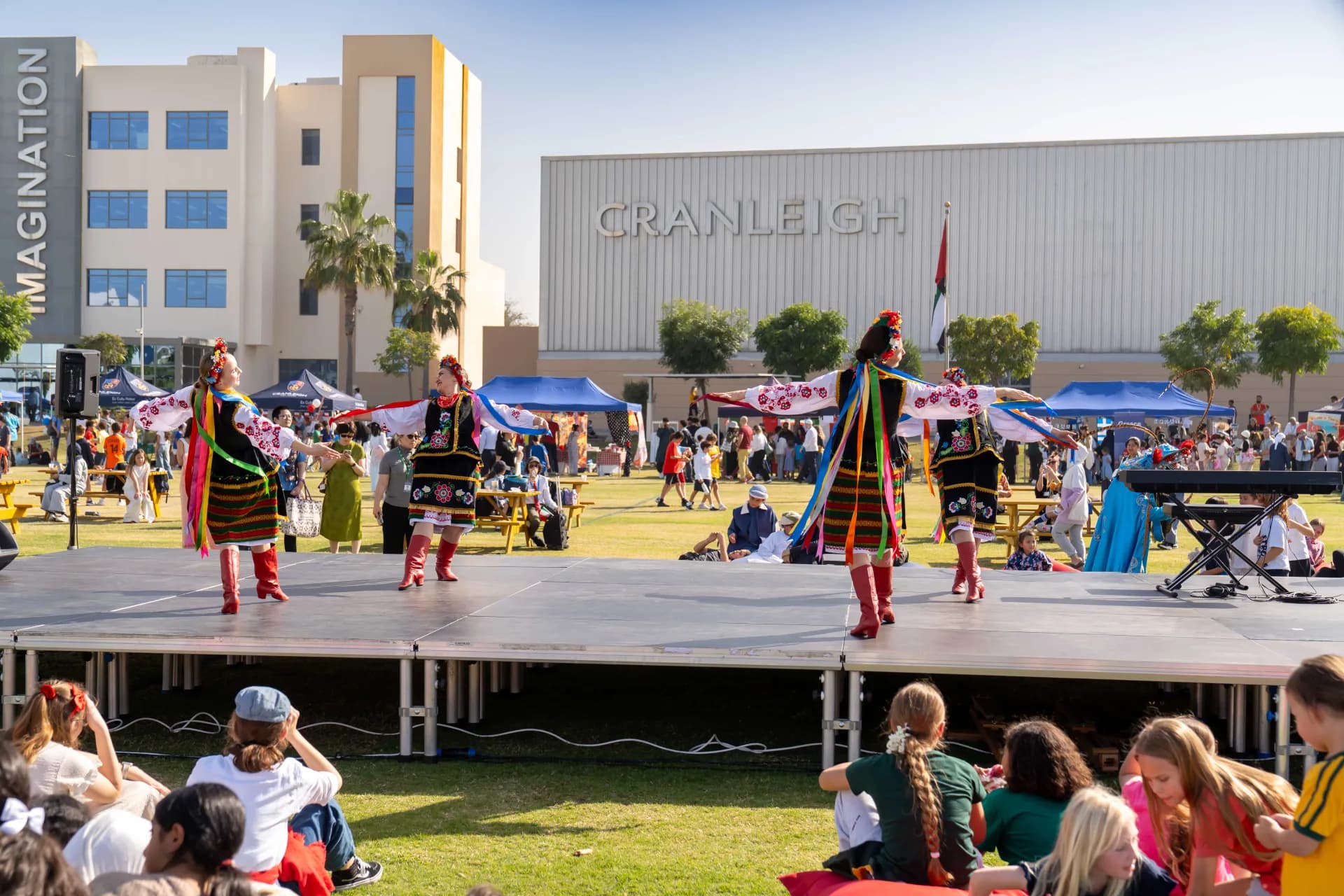 Campus scene at Cranleigh Abu Dhabi