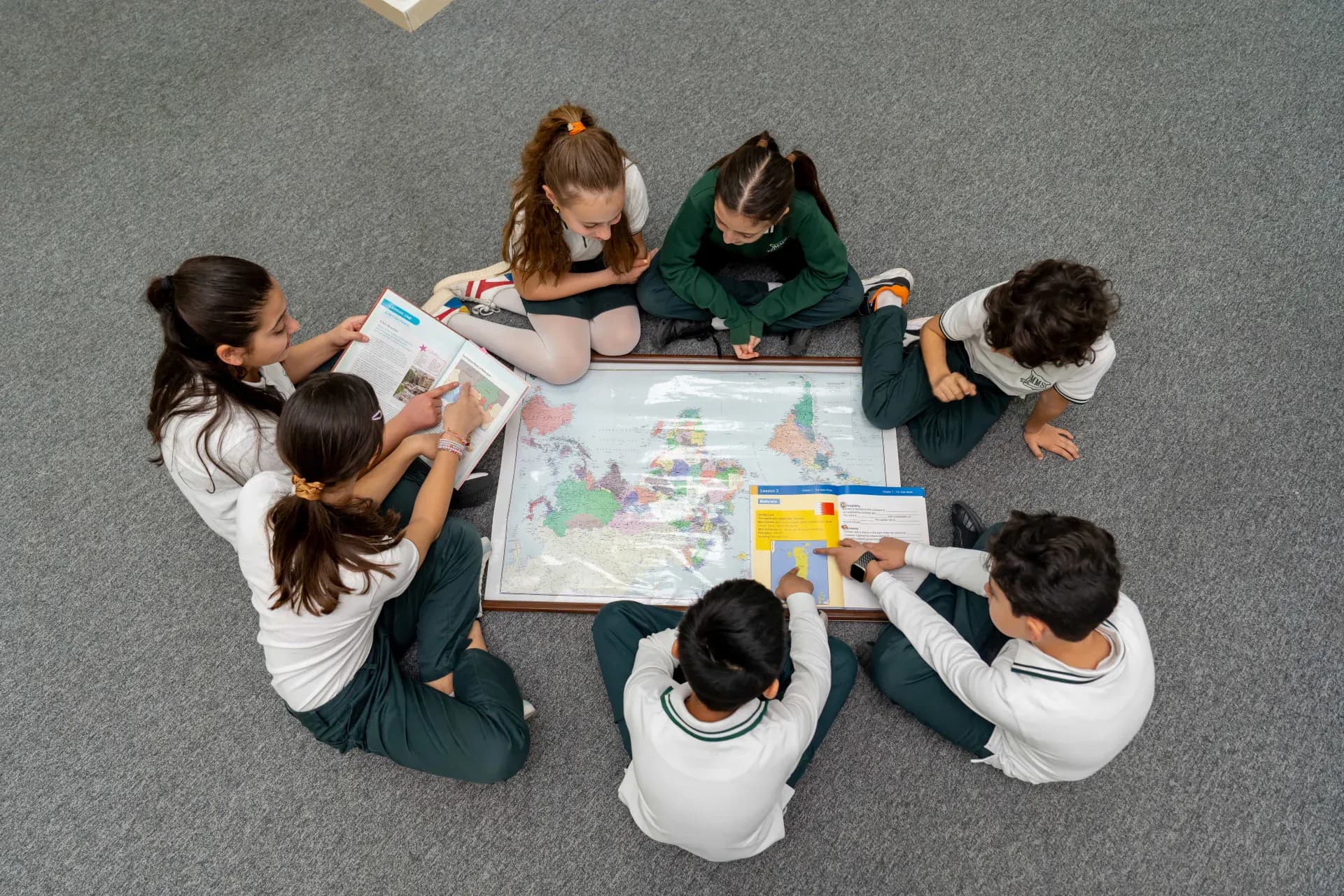 School day at Modern Montessori School, Jordan